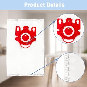 <span class=keywords><strong>Sac</strong></span> non tissé laminé OEM, remplacement des sacs à poussière 3D Airclean pour l'<span class=keywords><strong>aspirateur</strong></span> Mi -- ele <span class=keywords><strong>FJM</strong></span>, Compact C2 C1 S241 S290 S300i S500 - Product Image 5