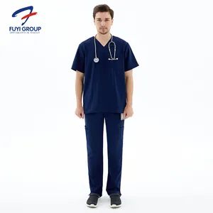 Stylish scrubs Suit Medical Scrubs Private Label Custom Scrubs Doctor Uniform Nursing