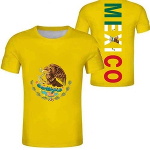 Maglietta personalizzata della bandiera del Messico per gli uomini della maglietta dell'orgoglio messicano <span class=keywords><strong>con</strong></span> <span class=keywords><strong>nome</strong></span> personalizzato <span class=keywords><strong>magliette</strong></span> grafiche Top da uomo - Product Image 3