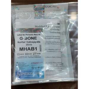 Bloques de Hidroxiapatita Modificada G-Bone de Surgiwear, Polimetilmetacrilato - Product Image 5