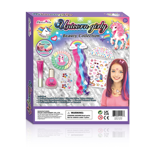 Custom Kids Makeup <strong>Kit</strong> Girls Toys Diy Children <strong>Nail</strong> Art Toys Makeup for Kids With Stickers - Product Image 5