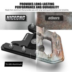 Extensor de Punta de Pedal de Freno Trasero NICECNC <span class=keywords><strong>Raptor</strong></span> 700 2006-2012 para ATV <span class=keywords><strong>YAMAHA</strong></span> <span class=keywords><strong>RAPTOR</strong></span> 700 700R YFM700R <span class=keywords><strong>2007</strong></span> 2008 2009 2010 2011 - Product Image 3