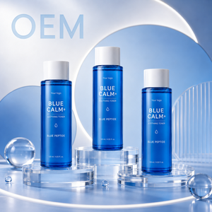 โทนเนอร์น้ำทองแดงเปปไทด์สีฟ้า OEM ผลิตภัณฑ์บำรุงผิวหน้า เอสเซนส์เติมความชุ่มชื้น ผลิตภัณฑ์ดูแลผิว แบรนด์สั่งทำได้ - Product Image 2