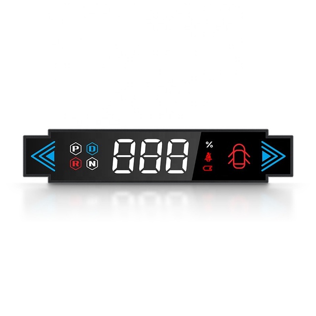 Universal Smart Gauge  OBD Head up Display 3.5 Inch Digital Speedometer Car Accessories T7 Hud for Tesla Model 3 Model Y