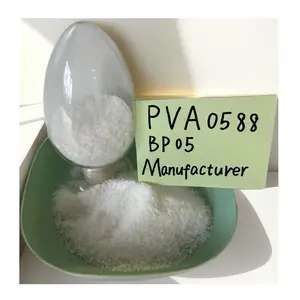 Fabrika ucuz fiyat suda çözünebilir film pva kimyasal malzeme 0588/paper-05/kağıt yeniden ıslatma yapıştırıcı için BP 05 granülleri