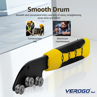 VEROGO 1 pièce, redresseur de fils en acier inoxydable, outil professionnel pour électriciens, outil pour bornes de câbles, pour électriciens