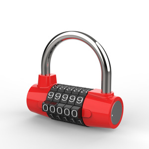 Combination <b>Pad</b> <b>Lock</b> Zinc Alloy 4 Digit Blue Gym Locker Door Security <b>Lock</b> - Product Image 5