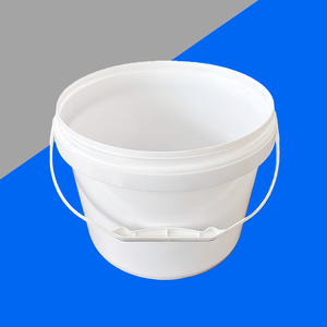 Seau en plastique <span class=keywords><strong>de</strong></span> 5 <span class=keywords><strong>litres</strong></span> et <span class=keywords><strong>20</strong></span> <span class=keywords><strong>litres</strong></span>, vente en gros <span class=keywords><strong>d</strong></span>'usine, qualité alimentaire, multi-usages, seau en plastique <span class=keywords><strong>de</strong></span> haute qualité avec poignée - Product Image 2