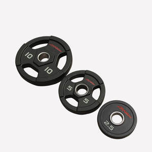 Disque de poids <span class=keywords><strong>en</strong></span> <span class=keywords><strong>fonte</strong></span> revêtu de caoutchouc Tri Grip For Style <span class=keywords><strong>pour</strong></span> CPU, <span class=keywords><strong>insert</strong></span> de 50 mm, portable, <span class=keywords><strong>pour</strong></span> haltères de salle de sport commerciale - Product Image 6