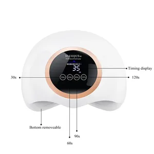 Beauty Salon Manufacturer Automatic Sensing 168w 54LEDS <strong>Pedicure</strong> Lamp Nail Polish Curing <strong>Dryer</strong> for Two Hands - Product Image 5