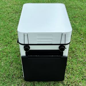Boîte de <span class=keywords><strong>cuisine</strong></span> portable en acier inoxydable pour voiture, <span class=keywords><strong>camping</strong></span>, utilisable en toutes saisons - Product Image 2