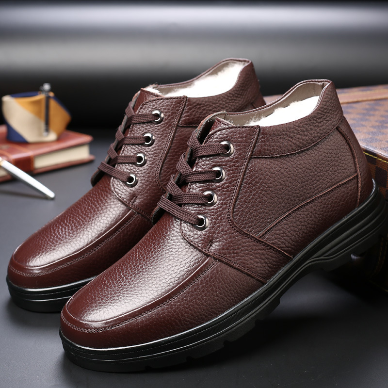 Brown / lace up