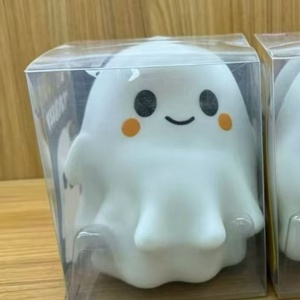 Juguete Blandito de Fantasma Divertido y Adorable, Juguete Antiestrés Grande Kawaii de Halloween para Niños y Adultos, Alivio de la Ansiedad - Product Image 5