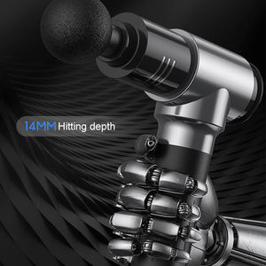 Yüksek kalite fırçasız Motor sessiz masaj tabancası yüksek hızlı çok masaj kafa aksesuarları kas stimülatörü - Product Image 5