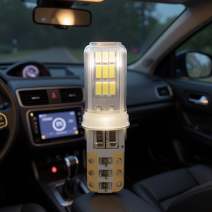 หลอดไฟ LED T10 18SMD 3014 ชิปสำหรับเปลี่ยนไฟภายในรถยนต์ - Product Image 2