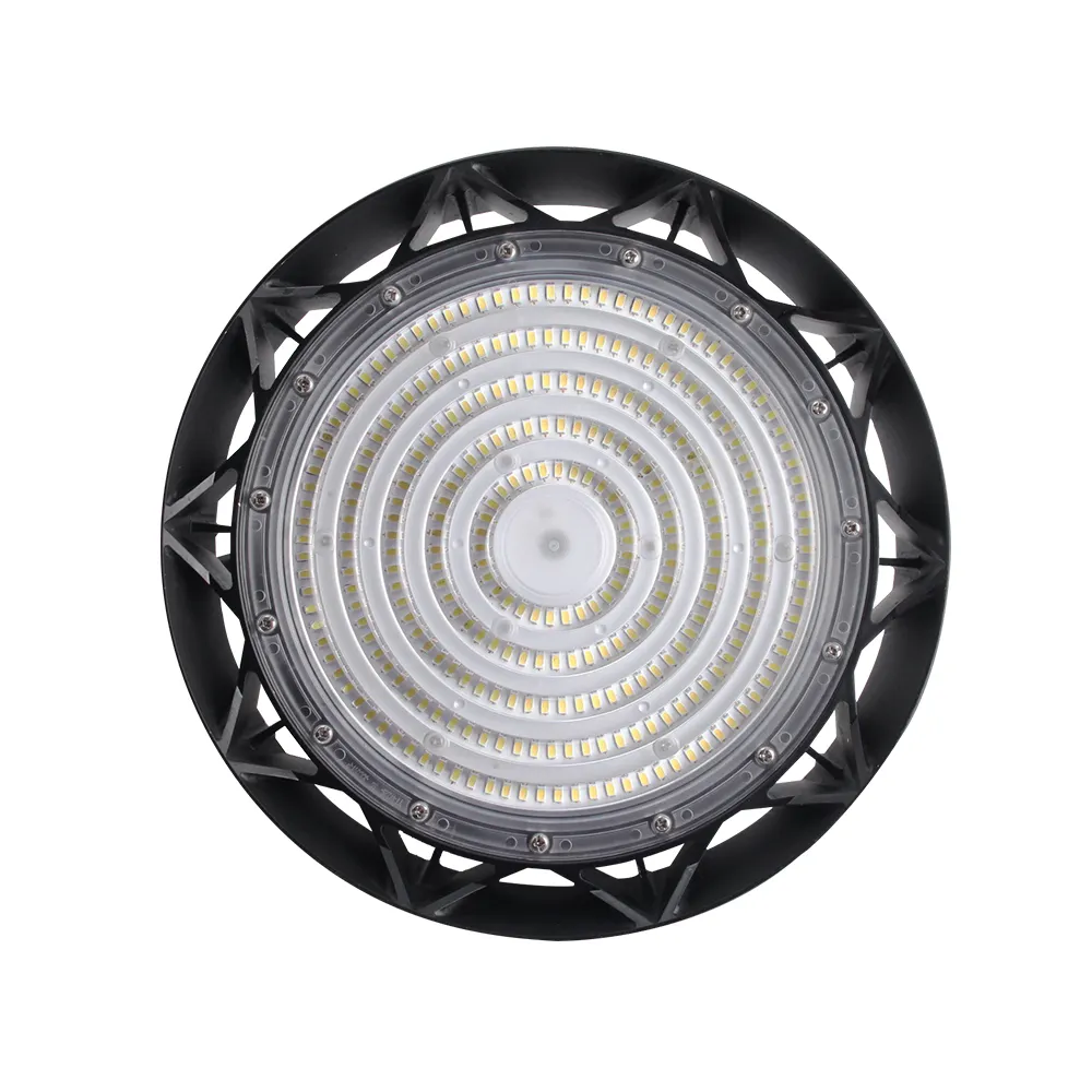 China Manufacturer Meanwell Sosen Driver Warehouse Lamp 50W 100W 150W 200W 250W 300W 400W Dimmable UFO Led High Bay Light