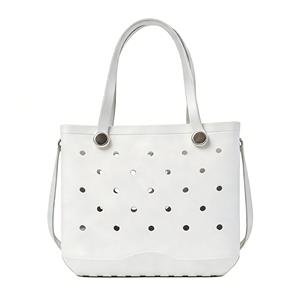 Nuova Borsa da Spiaggia Estiva 2026 per Donna, Impermeabile, Leggera, in <span class=keywords><strong>EVA</strong></span>, per <span class=keywords><strong>Shopping</strong></span> e Viaggi, con Logo Personalizzabile - Product Image 6