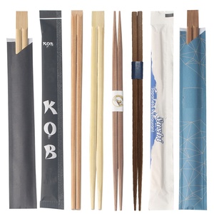 Sushi giapponese stampa personalizzata di bambù bacchette a doppia estremità con bacchette di legno premium lucidate su entrambi i lati - Product Image 6