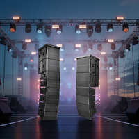 Enceintes Line Array passives pour DJ, exportation vers l'Allemagne, crossover pour enceintes Line Array grand format, système de sonorisation extérieur