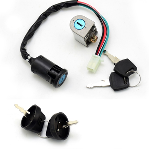 Moto Fil Directeur Ensemble de Serrure et Clé De Contacteur D'allumage pour CG125 CG150 ZJ125 JH70 VTT Vélo Électrique Scooter - Product Image 6