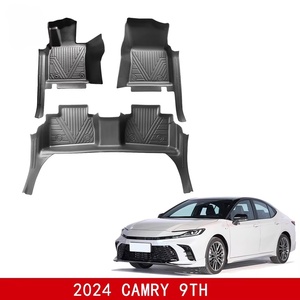 Alfombrillas de Coche 5D de Caucho TPE Ecológicas, Impermeables y Antideslizantes, Personalizadas de Fábrica al por Mayor, 3 Piezas para Toyota Camry 9ª Generación 2024 - Product Image 2