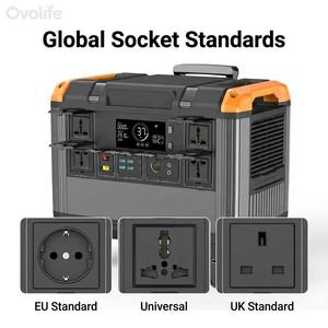 3000W 2688Wh 2.5H Fast Charging Battery for ProfessionalOff-grid Use OVO-T30 <b>Solar</b> <b>Generator</b> Portable Power Station 3000W Steady - Product Image 4
