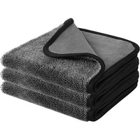 30cm X 30cm 500gsm Microfiber Car Towels Fast Drying Quality Guaranteed Car Wash Towel for Home Use