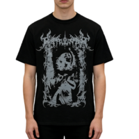 Fabricantes de Ropa, Camiseta de Algodón 100% de 300 g/m² para Hombre, Impresión Personalizada DTG, Serigrafía, Camiseta Urbana de Manga Corta