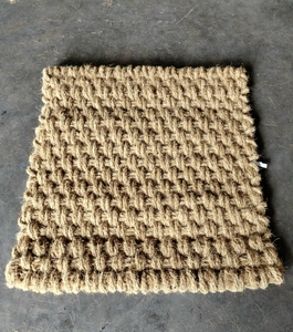Rouleau de tapis en fibre de coco marron doré très résistant 10m 65kg – Solution écologique en fibre naturelle pour allées boueuses et pavés - Product Image 1