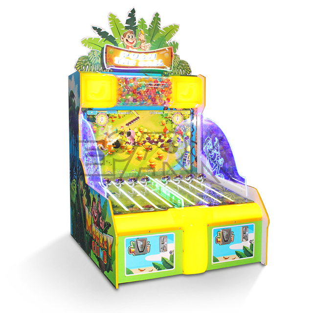 Coin Pusher Customized Lottery Christmas Tabletop Ball Turntball Redemption Prize Claw Machine With Prizes