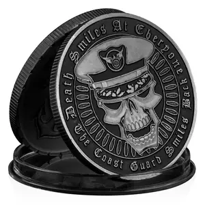 United States Challenge Coin Antique Silver Plated Commemorative Coins Sailors Souvenirs And Gifts