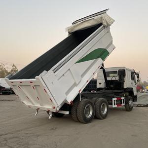 高强度6x4 Howo自卸车371hp钢箱可靠的工作稳定性方便快速脱钩左使用 - Product Image 4