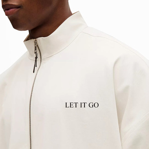 Novità 2026: Giacca Casual da Uomo in Cotone Ecologico con Chiusura a Doppia Cerniera, Servizio OEM, Modello <span class=keywords><strong>Let</strong></span> <span class=keywords><strong>IT</strong></span> <span class=keywords><strong>Go</strong></span> - Product Image 4
