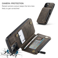 Étui pour iPhone 12 Pro Max, étui pour iPhone X XR en cuir PU, étui à rabat avec support de portefeuille, étui pour téléphone