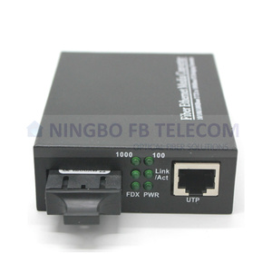 Phương tiện truyền thông chuyển đổi sợi quang 10/100/1000 Gigabit kép chế độ sợi 1310/1550 wdm sợi Quang Phương tiện truyền thông chuyển đổi - Product Image 5