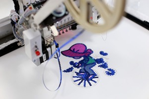 Máy thêu phẳng đầu đơn máy thêu máy tính với chức năng thêu sequin - Product Image 3