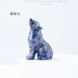 GEM, perro de Jade blanco <span class=keywords><strong>afgano</strong></span> de alta calidad, nuevo diseño, suministro directo de fábrica para Decoración - Product Image 3