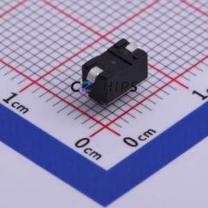 DTSM-32N-V-T/R Tactile Switch SMD,6x3.5mm Switch Single Pole Single Throw Rectangle Button Vertical Mount 6mm - Product Image 2