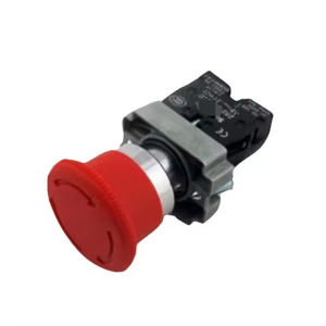 Nouveau bouton poussoir rouge XB2 40 mm à tête champignon XB2BS541C, 1NC pour déverrouiller - Product Image 1