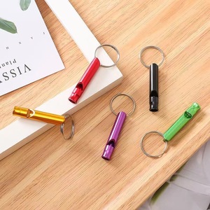 Мини-свисток из алюминиевого сплава — громкий металлический свисток для выживания в экстремальных ситуациях, кемпинга, походов и тренировок - Product Image 3