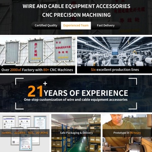 Polea de Aluminio OEM con Recubrimiento Cerámico para Cuentar Metros en Máquinas de Extrusión, Certificación ISO 9001, 191*40 - Product Image 2