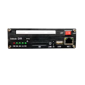 पूर्ण hd 1080p 4CH/8CH वाहन ब्लैकबॉक्स H.265 के साथ dvr AHD ip69K रात दृष्टि