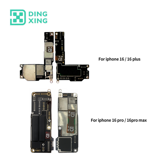 Full Working for iPhone 16 16plus 16pro 16pro Max Motherboard Without Face ID ESIM Logic Board 100% Original Unlocked Mainboard