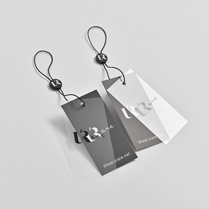 Tùy chỉnh Hàng may mặc treo tag biểu tượng tùy chỉnh quần áo hangtag nhãn hiệu thẻ cho quần áo - Product Image 1