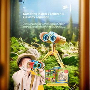 Lecube cadeau créatif 3D stéréo télescope Puzzle enfants fait à la main éducatif Science jouet papier assemblage modè<span class=keywords><strong>le</strong></span> ensembles inclus - Product Image 2