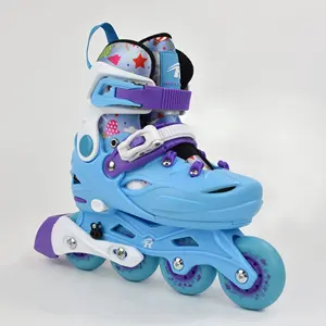 Para Crianças Inline Roller Skate Sapato Quatro Rodas Ajustável Patinação Sapatos Para Venda