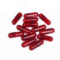 Capsules vides rigides HPMC à base de plantes d'algues, tailles 00, 0, 1, 2, 3, végétariennes, véganes, pour produits nutraceutiques, colorées sur mesure, étiquette propre