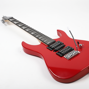 Chitarra Elettrica Stile ST con 24 Tasti in Acero Lucido, Configurazione Pickup HSS e Ponte Tremolo per Rock, Metal e Blues - Product Image 3