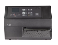 Imprimante de codes-barres industrielle Honeywell PX65 haute performance, robuste, entièrement métallique, largeur de 6,6 po / 167 mm, stock disponible pour une utilisation 24h/24