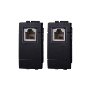 Gloca Lot de 2 connecteurs téléphoniques RJ11 compatibles - Product Image 1